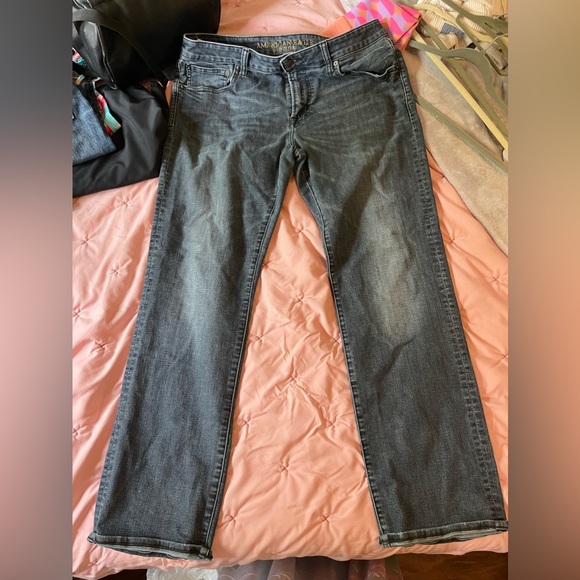 American Eagle Straight Leg Men’s Jeans size 36x32 - Picture 6 of 7